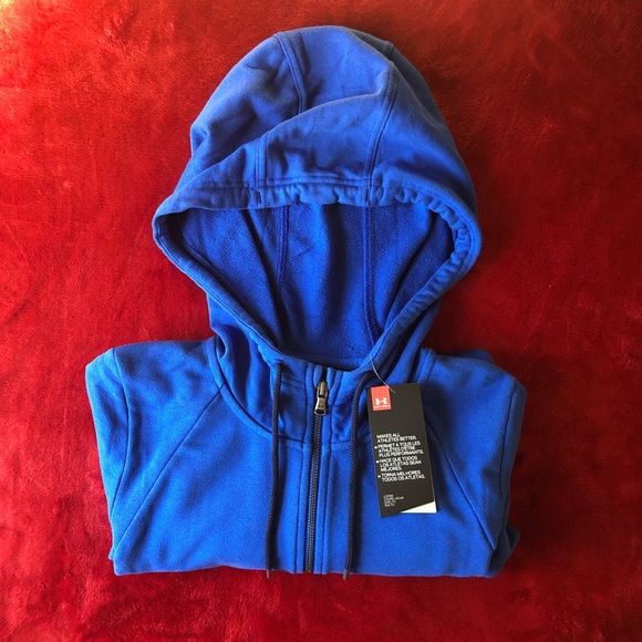 Under Armour Jackets & Coats Last One Under Armour Royal Blue Sweater Poshmark